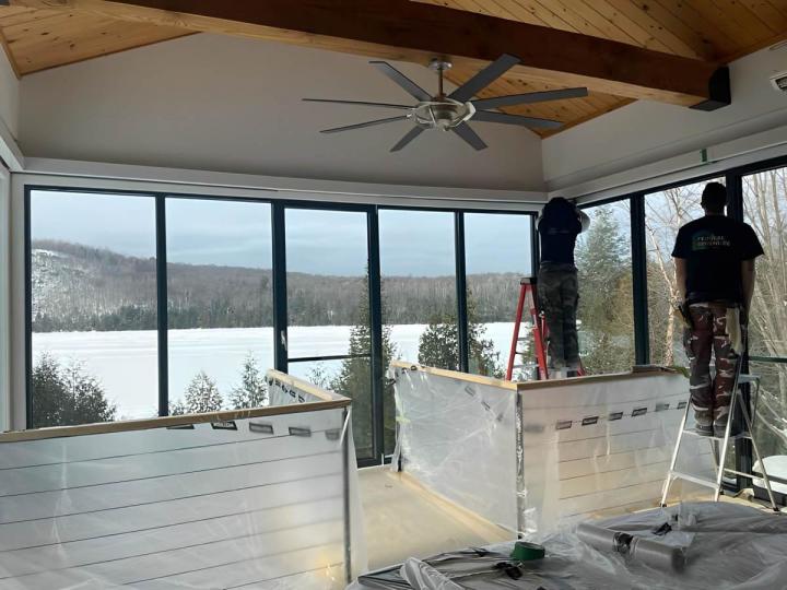 Travaux de peinture intérieurs Rive-Nord de Montréal